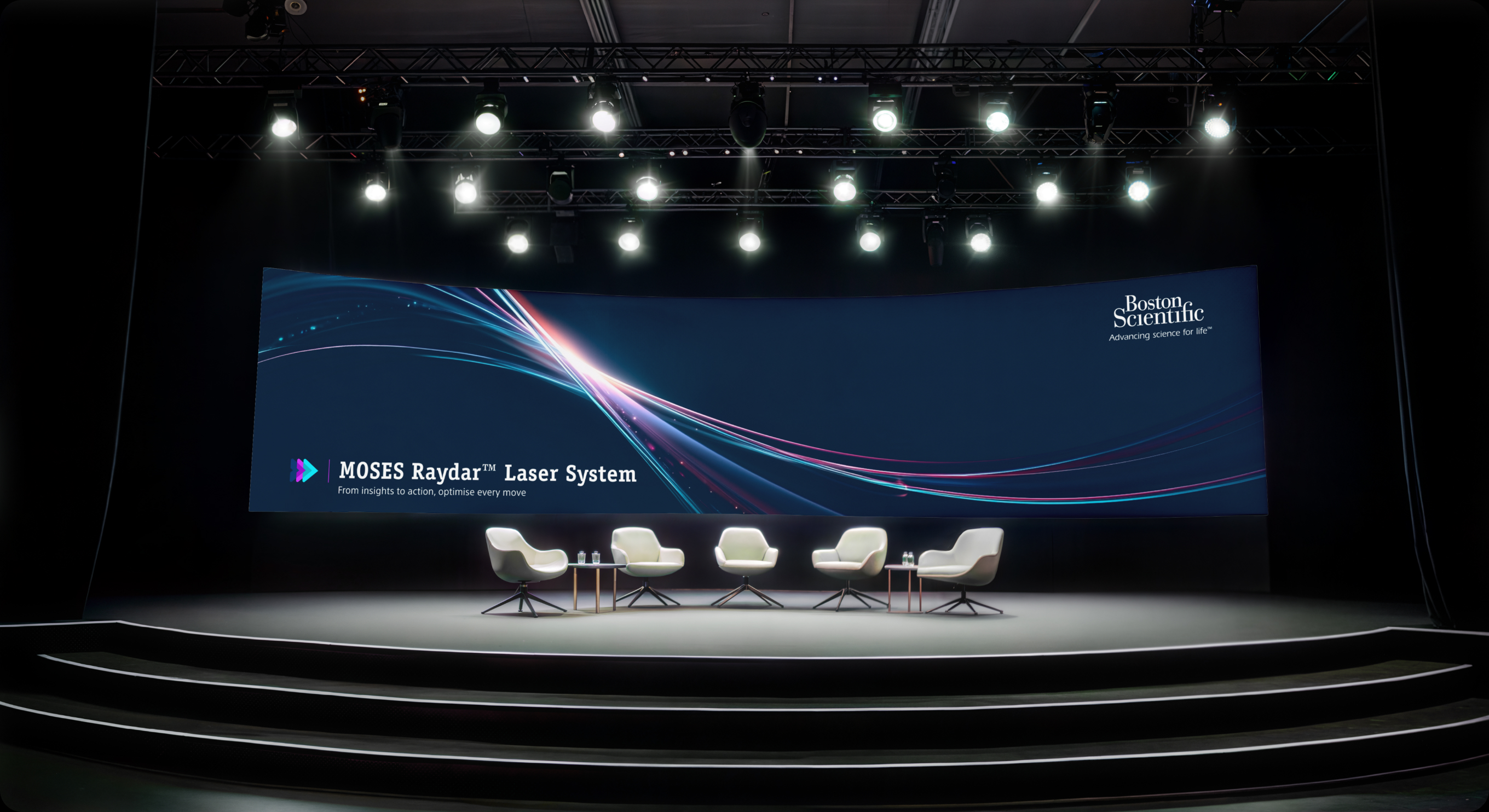 Moses Raydar launch event — LithoVue stage