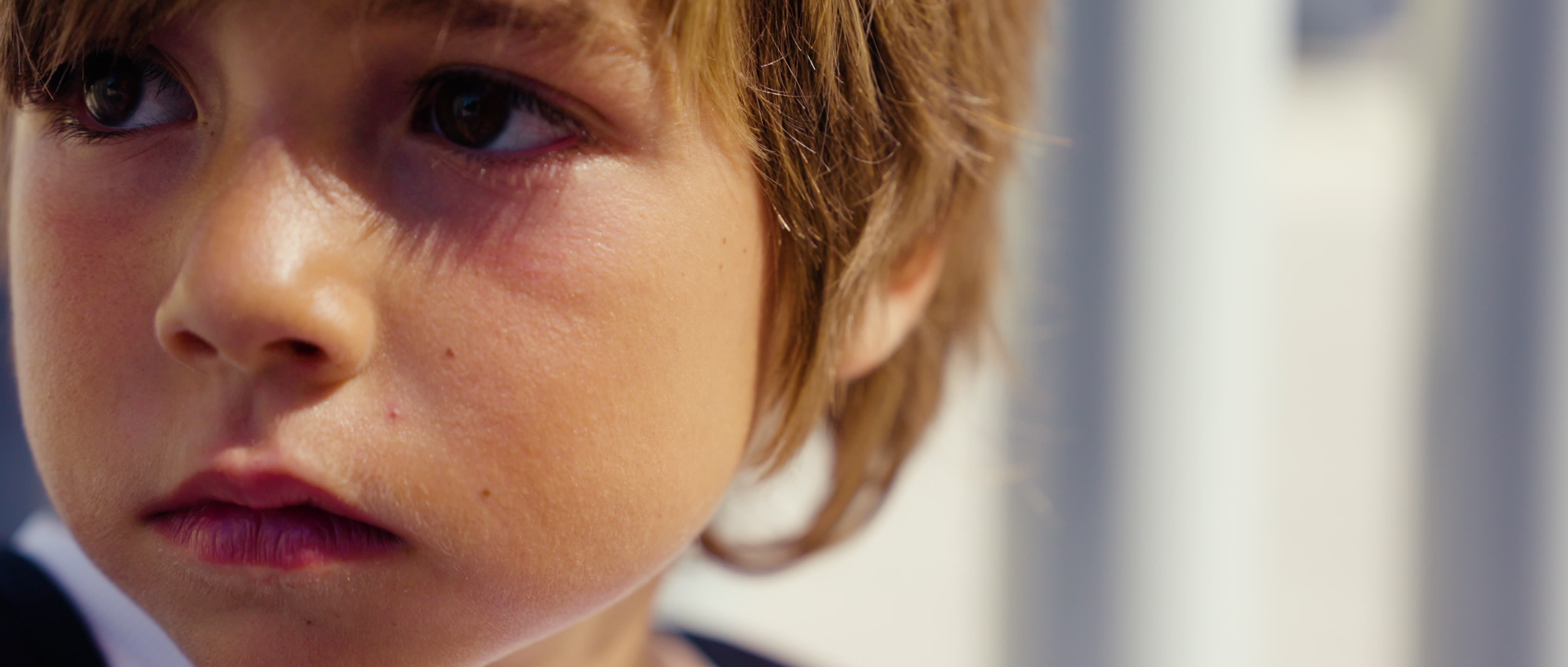 Close-up of a young player — Todos Juegan film